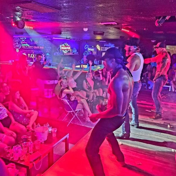 a group of people on a stage